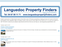 Tablet Screenshot of blog.languedocpropertyfinders.com